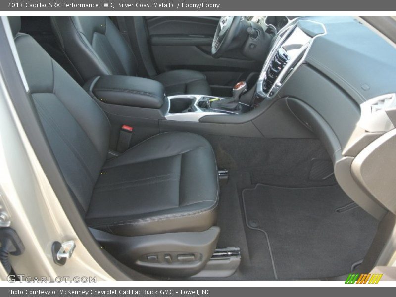 Silver Coast Metallic / Ebony/Ebony 2013 Cadillac SRX Performance FWD