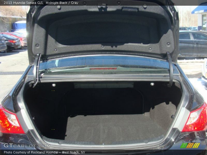 Midnight Black / Gray 2013 Hyundai Sonata GLS