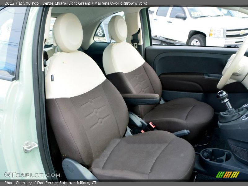 Front Seat of 2013 500 Pop