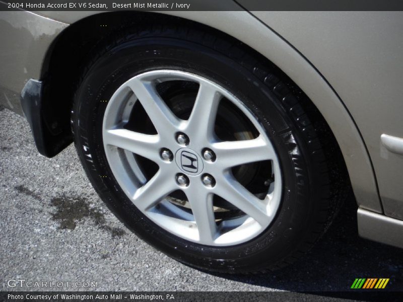 Desert Mist Metallic / Ivory 2004 Honda Accord EX V6 Sedan