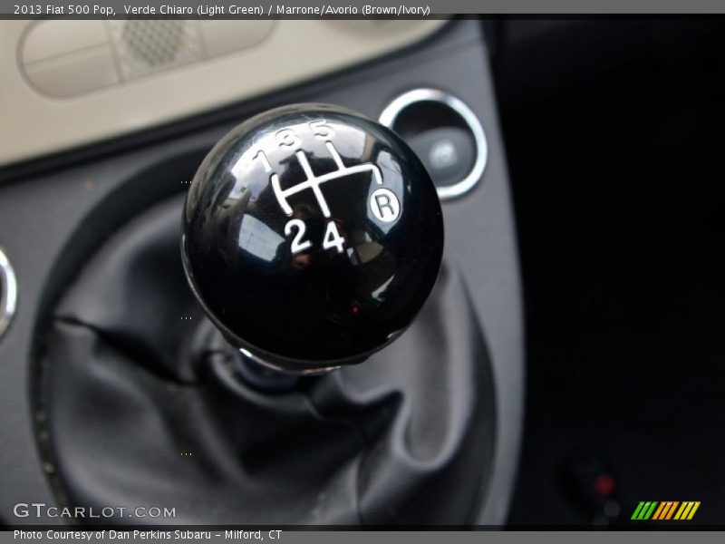  2013 500 Pop 5 Speed Manual Shifter