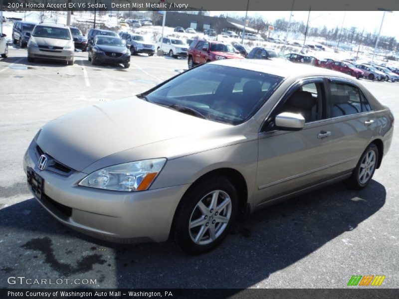 Desert Mist Metallic / Ivory 2004 Honda Accord EX V6 Sedan