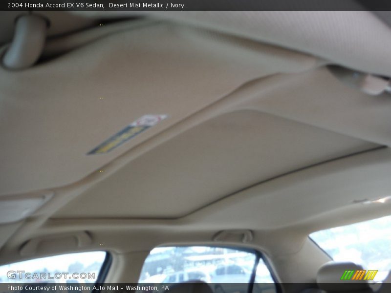 Desert Mist Metallic / Ivory 2004 Honda Accord EX V6 Sedan