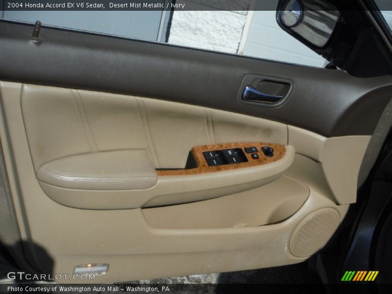 Desert Mist Metallic / Ivory 2004 Honda Accord EX V6 Sedan