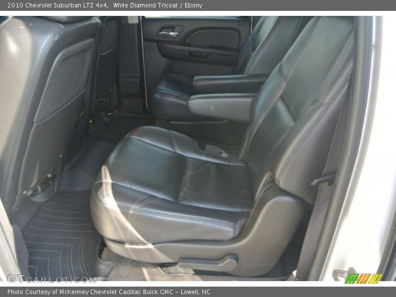 White Diamond Tricoat / Ebony 2010 Chevrolet Suburban LTZ 4x4