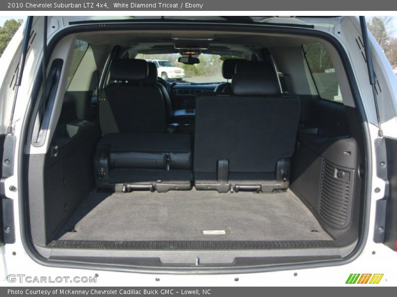 White Diamond Tricoat / Ebony 2010 Chevrolet Suburban LTZ 4x4