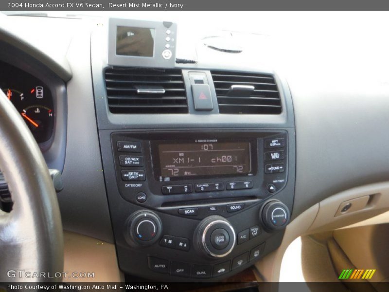 Desert Mist Metallic / Ivory 2004 Honda Accord EX V6 Sedan