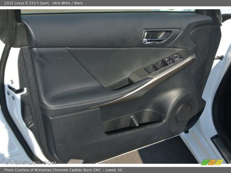 Ultra White / Black 2015 Lexus IS 350 F Sport