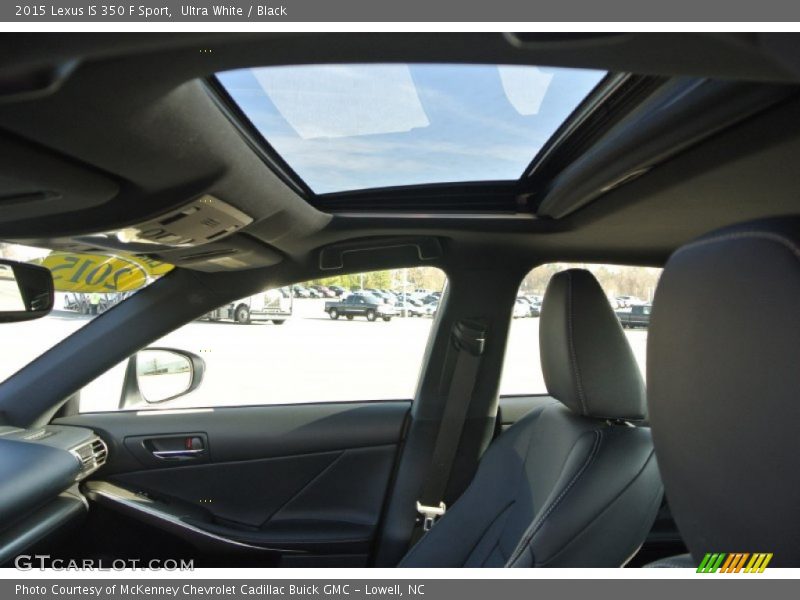 Ultra White / Black 2015 Lexus IS 350 F Sport