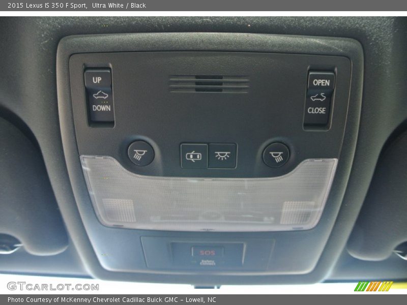 Ultra White / Black 2015 Lexus IS 350 F Sport