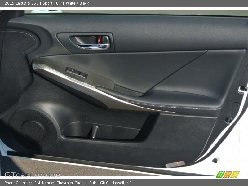 Ultra White / Black 2015 Lexus IS 350 F Sport