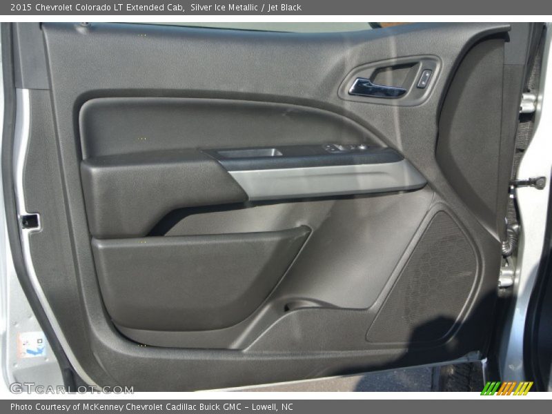 Silver Ice Metallic / Jet Black 2015 Chevrolet Colorado LT Extended Cab