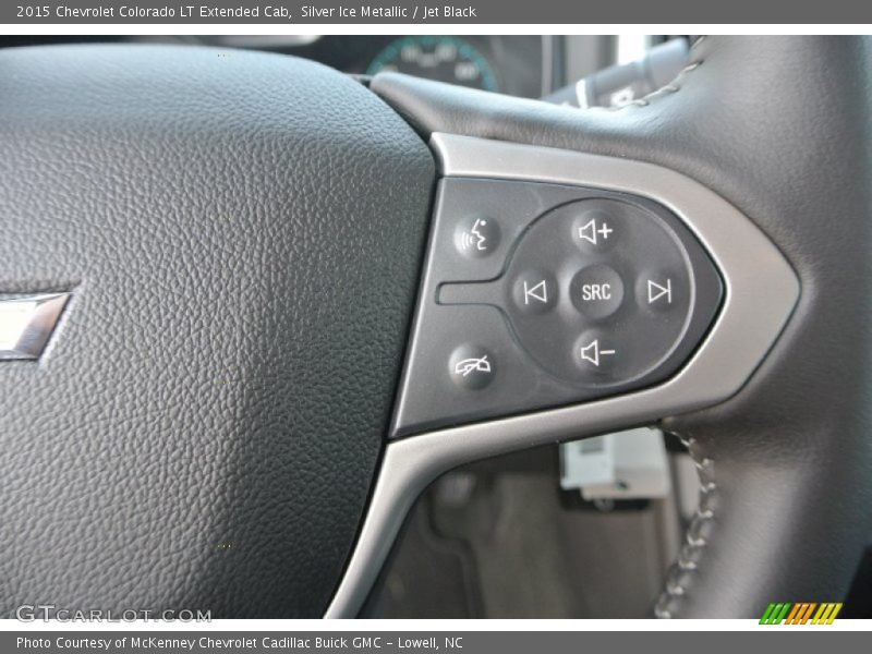 Silver Ice Metallic / Jet Black 2015 Chevrolet Colorado LT Extended Cab