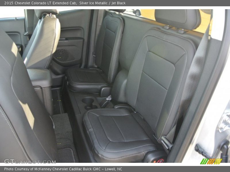 Rear Seat of 2015 Colorado LT Extended Cab