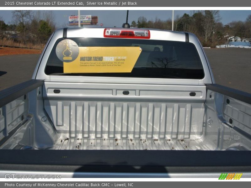 Silver Ice Metallic / Jet Black 2015 Chevrolet Colorado LT Extended Cab