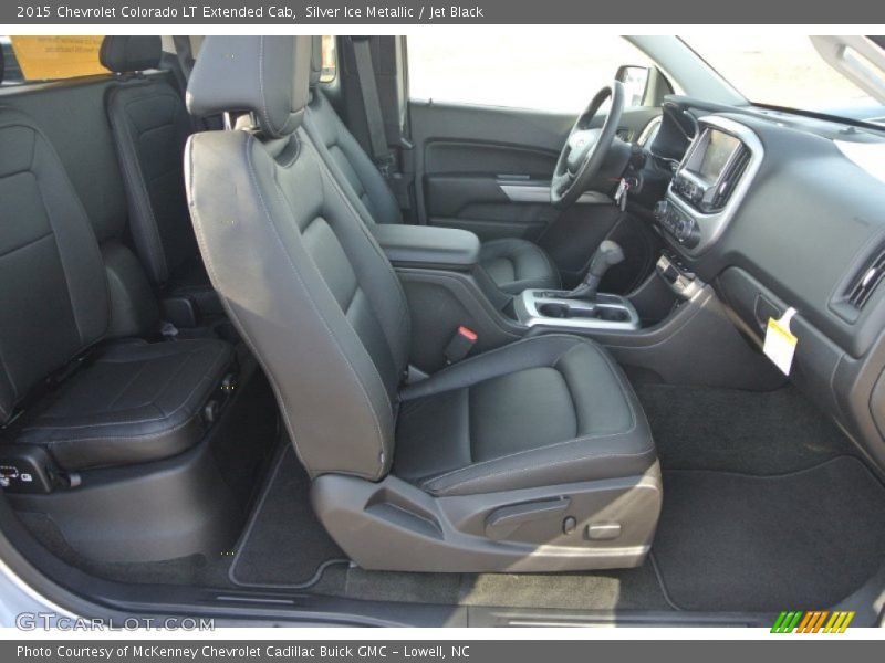 Silver Ice Metallic / Jet Black 2015 Chevrolet Colorado LT Extended Cab