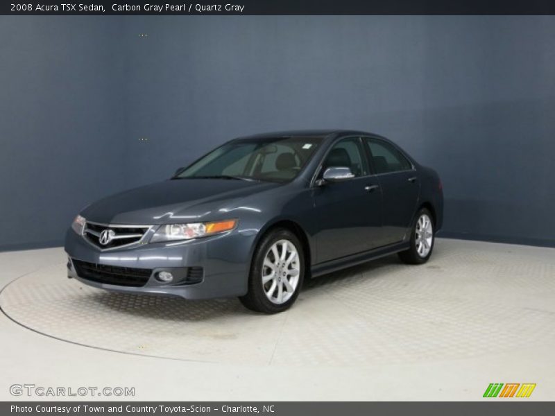 Carbon Gray Pearl / Quartz Gray 2008 Acura TSX Sedan