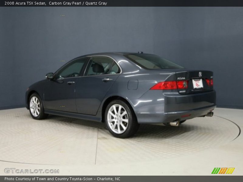 Carbon Gray Pearl / Quartz Gray 2008 Acura TSX Sedan