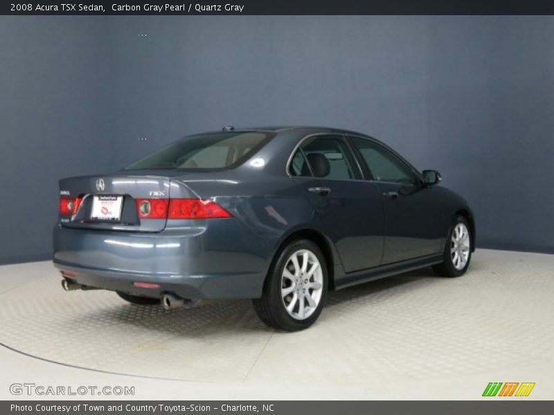 Carbon Gray Pearl / Quartz Gray 2008 Acura TSX Sedan