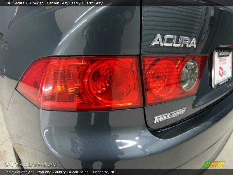 Carbon Gray Pearl / Quartz Gray 2008 Acura TSX Sedan