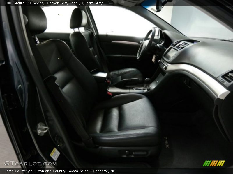 Carbon Gray Pearl / Quartz Gray 2008 Acura TSX Sedan