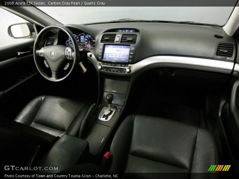 Carbon Gray Pearl / Quartz Gray 2008 Acura TSX Sedan