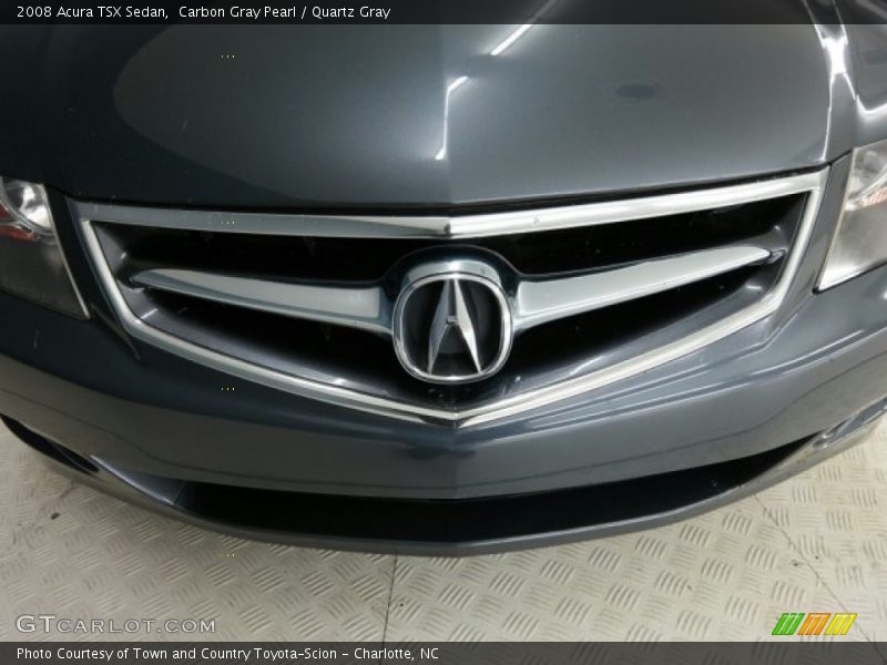 Carbon Gray Pearl / Quartz Gray 2008 Acura TSX Sedan