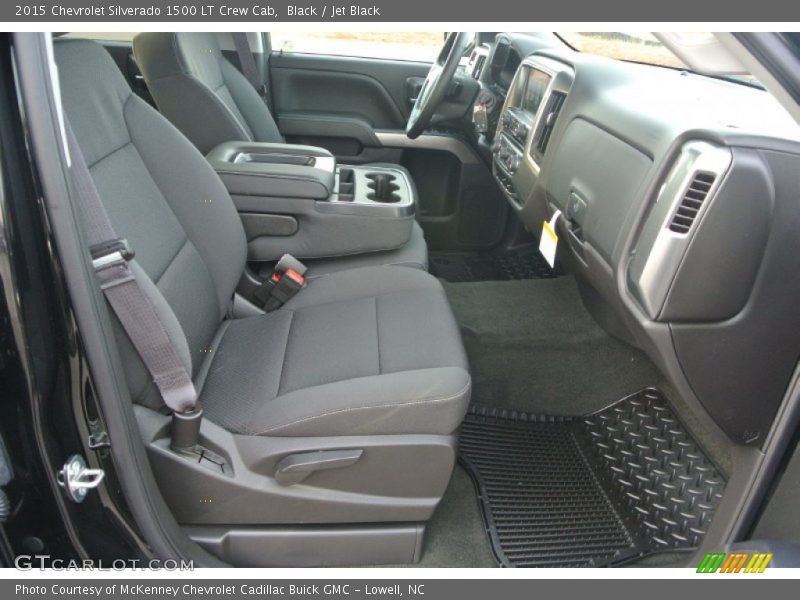 Black / Jet Black 2015 Chevrolet Silverado 1500 LT Crew Cab