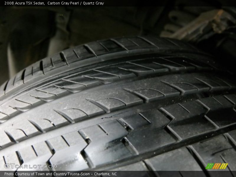 Carbon Gray Pearl / Quartz Gray 2008 Acura TSX Sedan