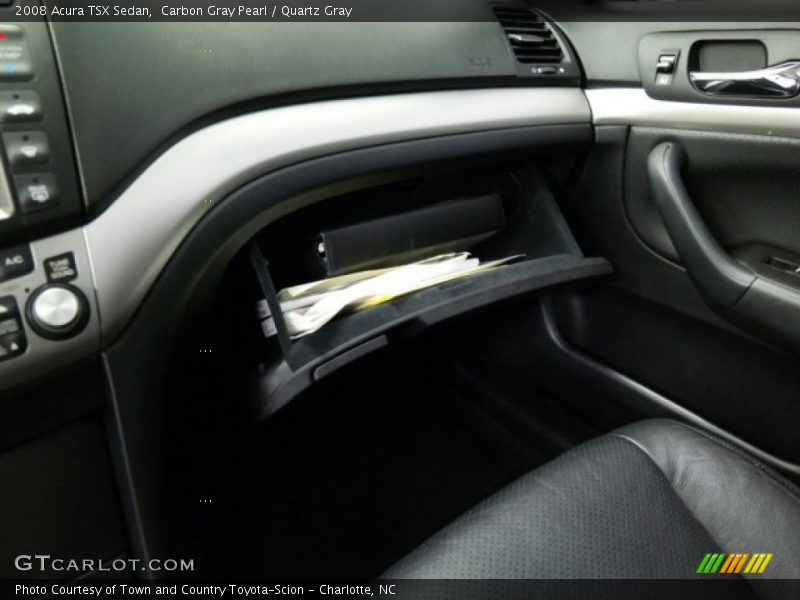 Carbon Gray Pearl / Quartz Gray 2008 Acura TSX Sedan