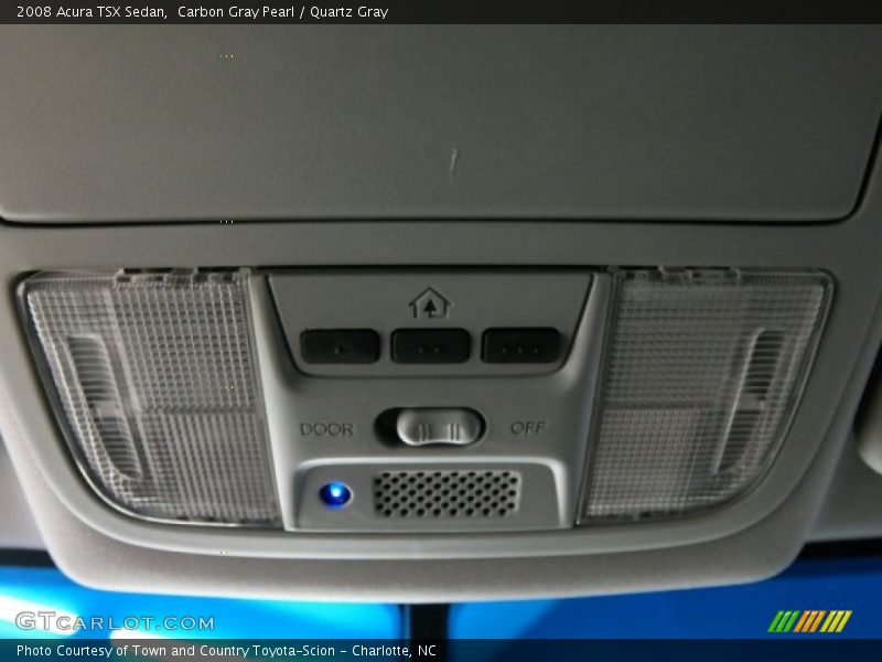 Carbon Gray Pearl / Quartz Gray 2008 Acura TSX Sedan