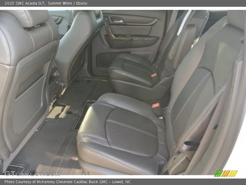 Summit White / Ebony 2015 GMC Acadia SLT