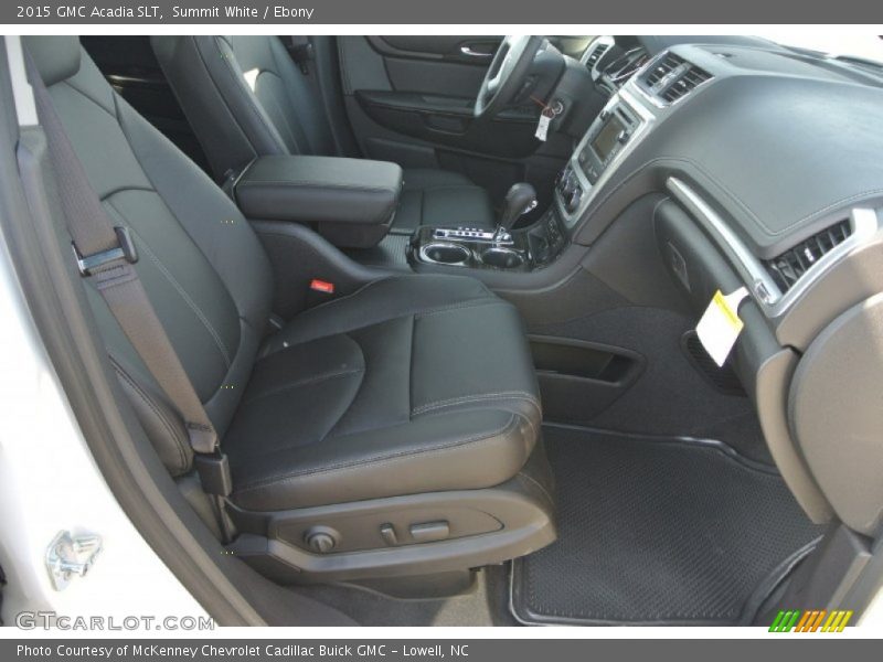 Summit White / Ebony 2015 GMC Acadia SLT