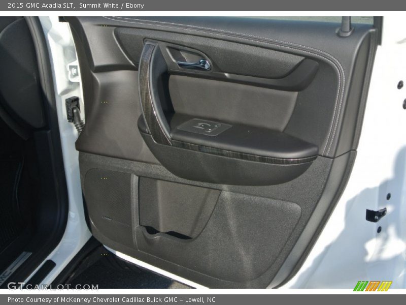 Summit White / Ebony 2015 GMC Acadia SLT