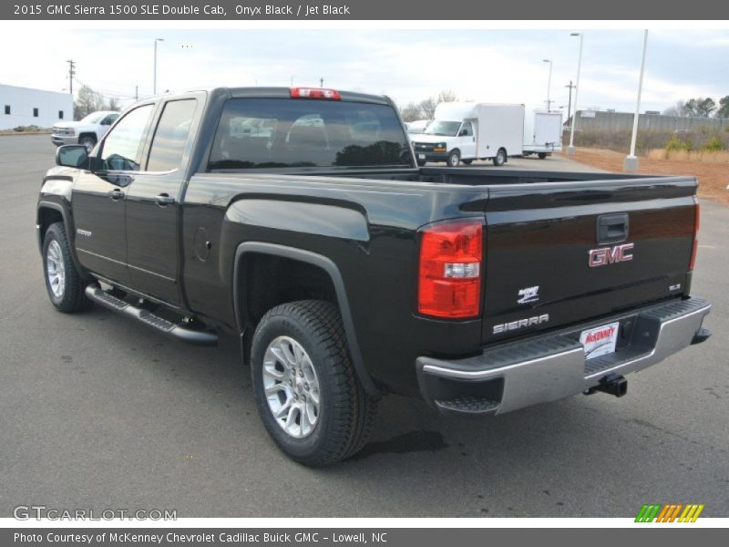 Onyx Black / Jet Black 2015 GMC Sierra 1500 SLE Double Cab