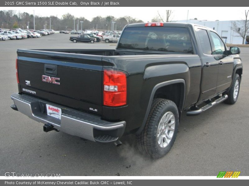 Onyx Black / Jet Black 2015 GMC Sierra 1500 SLE Double Cab