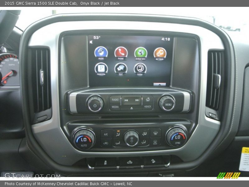Onyx Black / Jet Black 2015 GMC Sierra 1500 SLE Double Cab