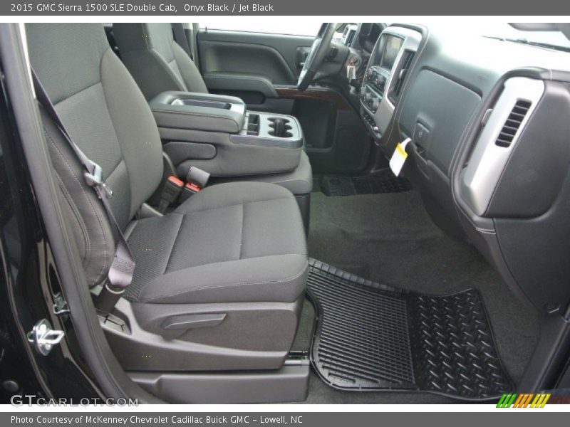 Onyx Black / Jet Black 2015 GMC Sierra 1500 SLE Double Cab