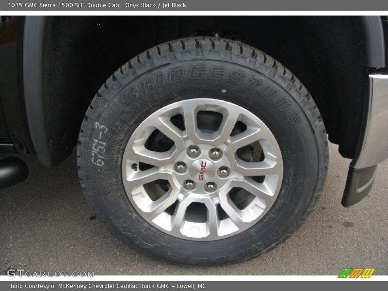 Onyx Black / Jet Black 2015 GMC Sierra 1500 SLE Double Cab