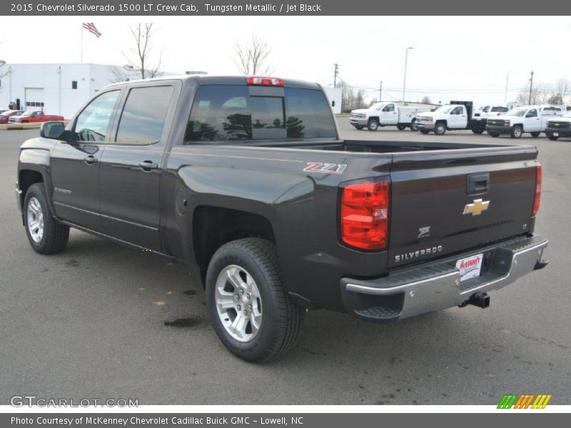 Tungsten Metallic / Jet Black 2015 Chevrolet Silverado 1500 LT Crew Cab