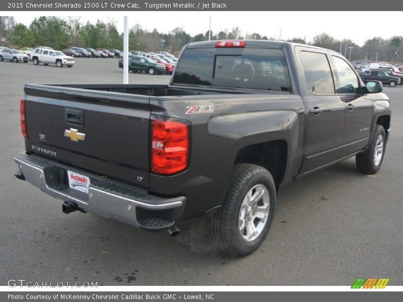 Tungsten Metallic / Jet Black 2015 Chevrolet Silverado 1500 LT Crew Cab