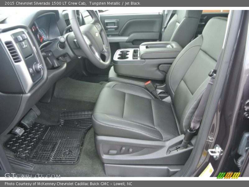 Tungsten Metallic / Jet Black 2015 Chevrolet Silverado 1500 LT Crew Cab