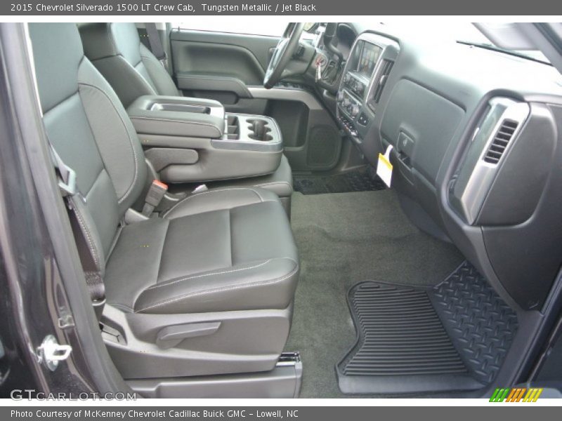 Tungsten Metallic / Jet Black 2015 Chevrolet Silverado 1500 LT Crew Cab