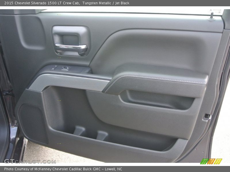 Tungsten Metallic / Jet Black 2015 Chevrolet Silverado 1500 LT Crew Cab