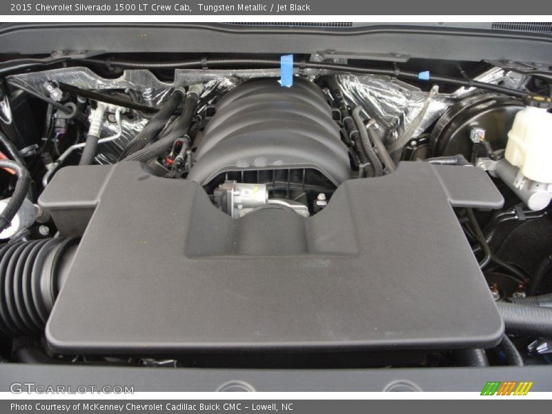 Tungsten Metallic / Jet Black 2015 Chevrolet Silverado 1500 LT Crew Cab
