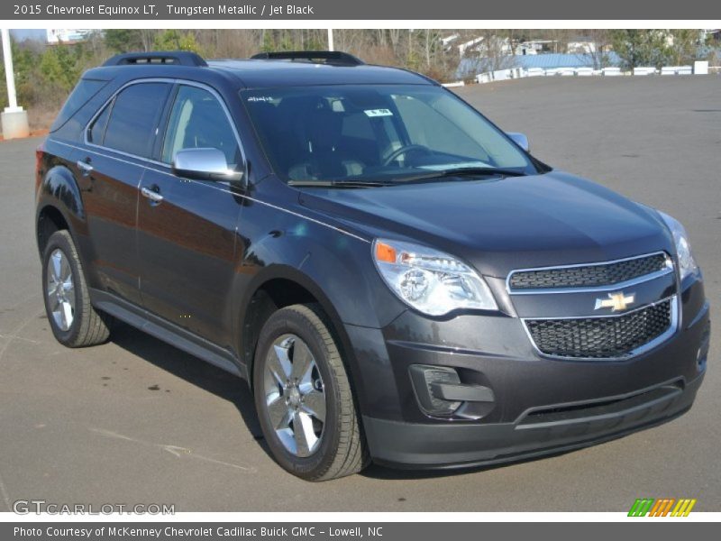 Tungsten Metallic / Jet Black 2015 Chevrolet Equinox LT