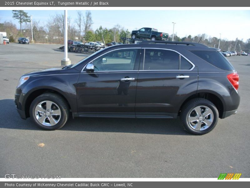 Tungsten Metallic / Jet Black 2015 Chevrolet Equinox LT