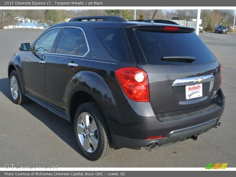 Tungsten Metallic / Jet Black 2015 Chevrolet Equinox LT