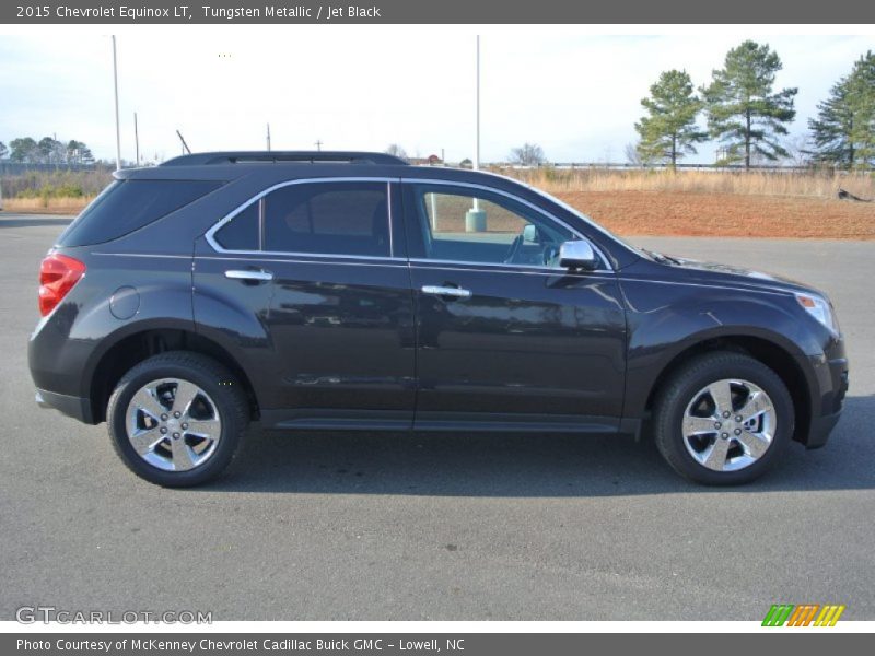 Tungsten Metallic / Jet Black 2015 Chevrolet Equinox LT