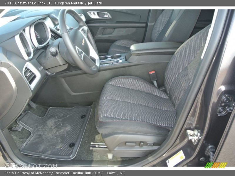 Tungsten Metallic / Jet Black 2015 Chevrolet Equinox LT